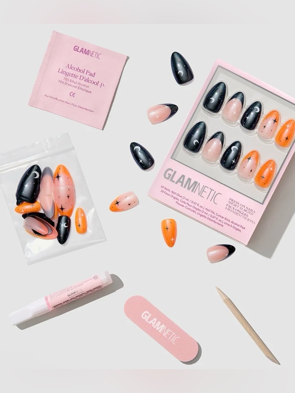Goamnetic Press-On Nails Set — October Nights